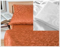 ORNELLIA R4J - LUXUSNY DAMASEK BIELY 140x200 + 70x90